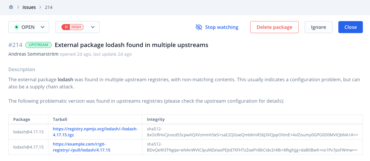 upstream-issue